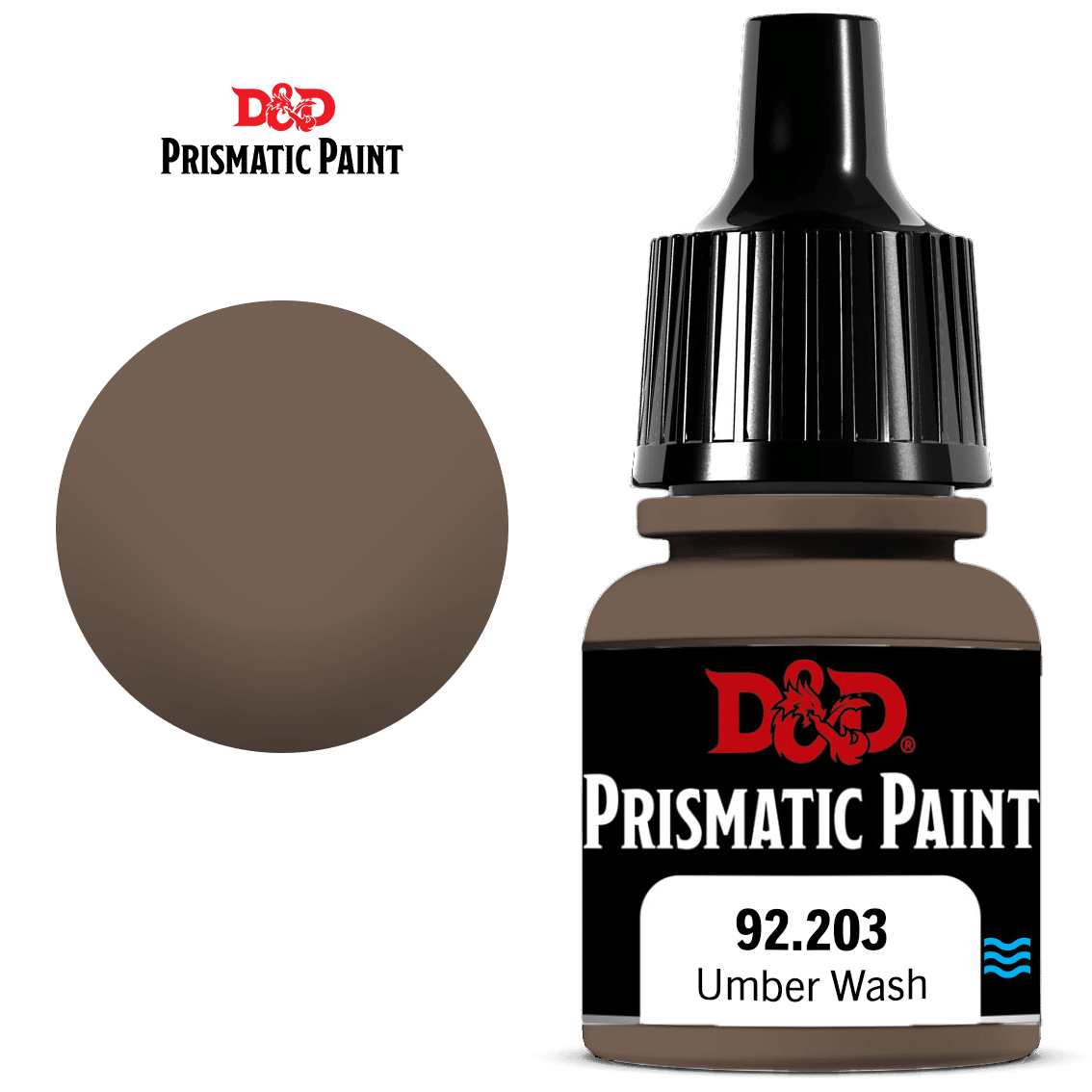 DND Umber Wash Prismatic Paint 8ml image 0